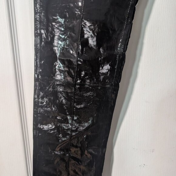 Zadig & Voltaire | Peko Vinyl Leather Pants In Black - Picture 14 of 15